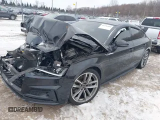 2019 Audi A5 Sportback Prestige with VIN WAUFNCF5XKA071183, listed as a IAAI auction lot 41336991 with 81,760 mi miles. Bid and sale history available at carsss.com. Image 17.
