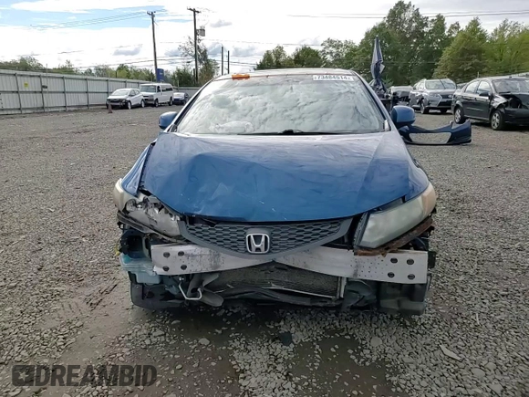 2012 Honda Civic Cpe EX with VIN 2HGFG3B84CH520973, listed as a Copart auction lot 73484514 with 179,990 mi miles and Salvage Title. Bid and sale history available at carsss.com. Image 11.