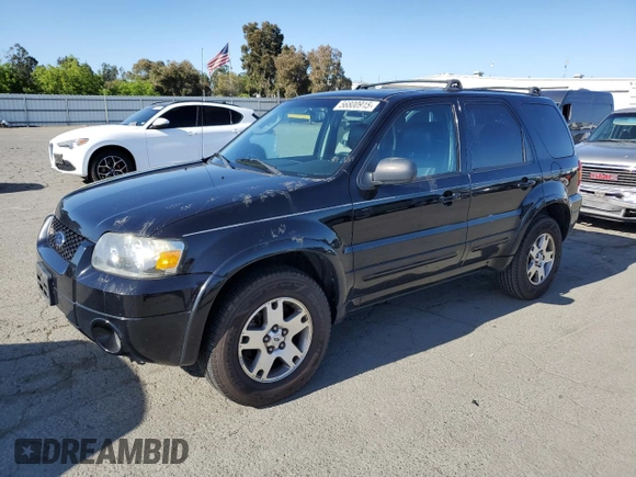2005 Ford Escape Limited with VIN 1FMCU94145KC29491, listed as a Copart auction lot 56800915 with 111,222 mi miles and Clean title. Bid and sale history available at DreamBid. Image 1.