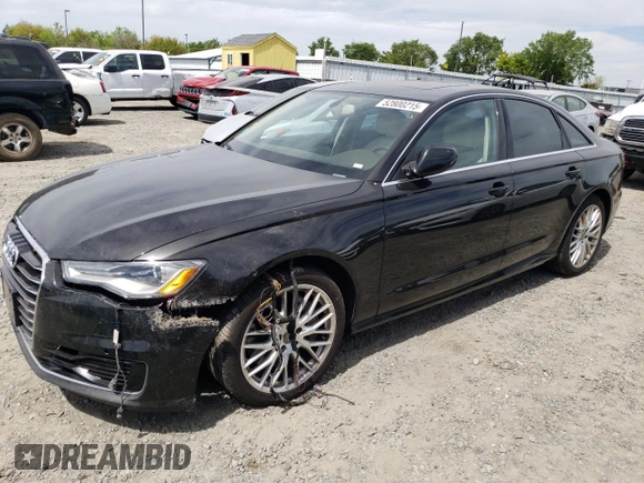 2016 Audi A6 Premium z VIN WAUCFAFC4GN081923, wystawiony jako Copart lot #52800215 z przebiegiem 80 623 mil mil oraz Szkoda całkowita • Salvage title. Historia ofert i sprzedaży dostępna na DreamBid. Obrazek 1.