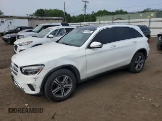 2020 Mercedes-Benz GLC 300 with VIN WDC0G8EB6LF733508, listed as a Copart auction lot 59706695 with 86,135 mi miles and Salvage title. Bid and sale history available at DreamBid. Image 1.