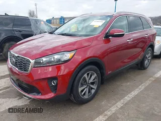 2019 Kia Sorento EX V6 with VIN 5XYPHDA54KG472174, listed as a IAAI auction lot 41509308 with 41,463 mi miles. Bid and sale history available at carsss.com. Image 21.