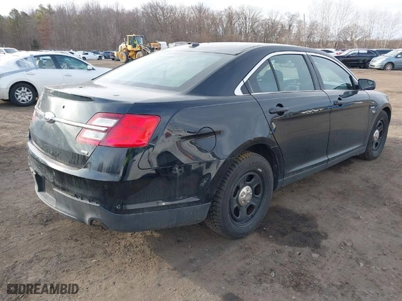 2018 Ford Police Interceptor Sedan with VIN 1FAHP2MK2JG131340, listed as a IAAI auction lot 41511792 with 90,534 mi miles. Bid and sale history available at carsss.com. Image 4.
