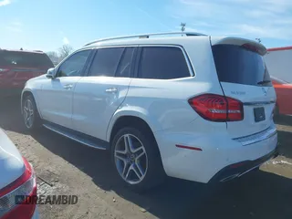 2018 Mercedes-Benz GLS 550 with VIN 4JGDF7DE8JB029455, listed as a IAAI auction lot 41674129 with 67,209 mi miles and . Bid and sale history available at DreamBid. Image 3.