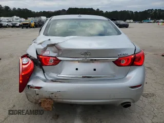 2014 Infiniti Q50 with VIN JN1BV7AP5EM678499, listed as a Copart auction lot 47460365 with 84,286 mi miles and Salvage Title. Bid and sale history available at carsss.com. Image 6.