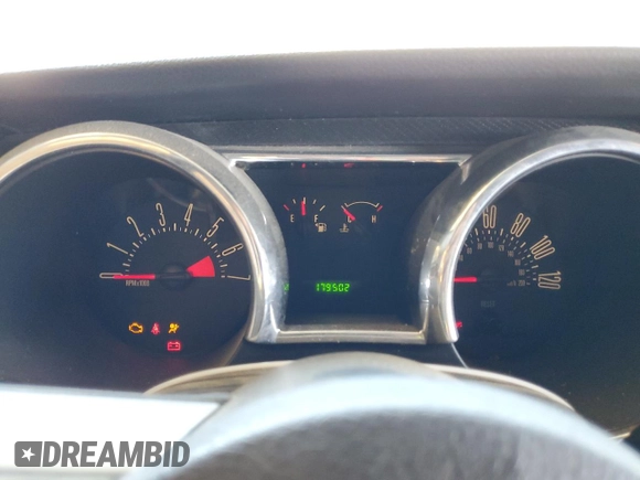 2006 Ford Mustang Standard with VIN 1ZVFT80N565196196, listed as a Copart auction lot 62432655 with 179,502 mi miles and Clean title. Bid and sale history available at DreamBid. Image 9.