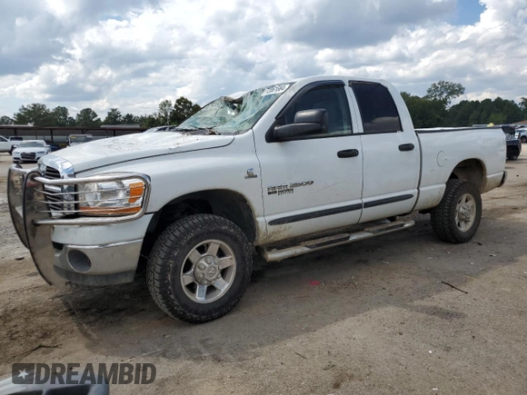 2006 Dodge Ram 2500 SLT with VIN 1D7KS28C96J234997, listed as a Copart auction lot 72061684 with 360,752 mi miles and Salvage Title. Bid and sale history available at carsss.com. Image 1.