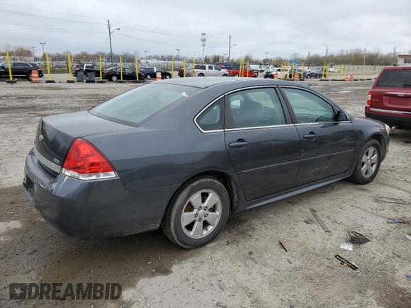 2011 Chevrolet Impala LT Fleet with VIN 2G1WG5EK5B1108899, listed as a Copart auction lot 51240405 with 288,663 mi miles and Clean Title. Bid and sale history available at DreamBid. Image 3.