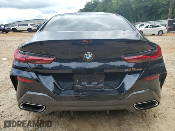 2021 BMW 8 Series M850i z VIN WBAGV8C06MCG35500, wystawiony jako Copart lot #59467425 z przebiegiem 54 268 mil mil oraz Szkoda całkowita • Salvage title. Historia ofert i sprzedaży dostępna na DreamBid. Obrazek 6.