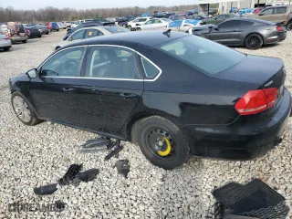 2013 Volkswagen Passat SE w/Sunroof with VIN 1VWBH7A33DC138085, listed as a Copart auction lot 42794035 with 129,473 mi miles and Salvage Title. Bid and sale history available at carsss.com. Image 2.