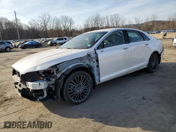 2017 Lincoln MKZ Hybrid Reserve with VIN 3LN6L5MU3HR647611, listed as a Copart auction lot 46527125 with Not provided miles and Salvage title. Bid and sale history available at DreamBid. Image 1.