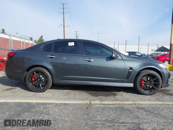 2017 Chevrolet SS with VIN 6G3F15RW0HL300470, listed as a IAAI auction lot 41425680 with 57,576 mi miles. Bid and sale history available at carsss.com. Image 16.