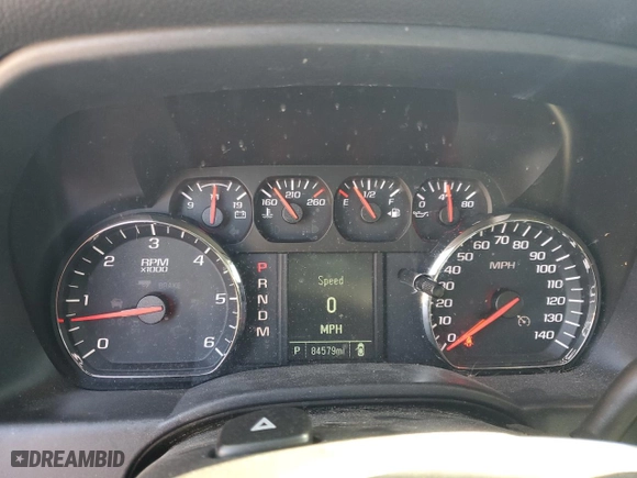 2015 Chevrolet Silverado 1500 Work Truck with VIN 1GCRCPEH4FZ295856, listed as a Copart auction lot 48428495 with 84,579 mi miles and Salvage Title. Bid and sale history available at carsss.com. Image 9.