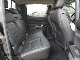 2024 Ford Ranger LARIAT with VIN 1FTER4JH9RLE10329, listed as a Copart auction lot 45464135 with 11,371 mi miles and Salvage Title. Bid and sale history available at carsss.com. Image 10.