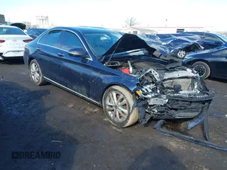 2019 Mercedes-Benz C C 300 with VIN 55SWF8EB9KU301449, listed as a IAAI auction lot 41522982 with 76,145 mi miles. Bid and sale history available at carsss.com. Image 1.