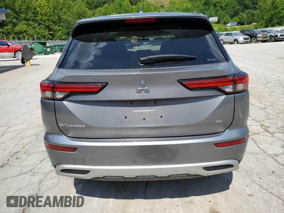 2023 Mitsubishi Outlander SE z VIN JA4J4UA8XPZ022107, wystawiony jako Copart lot #60740804 z przebiegiem 46 295 mil mil oraz Szkoda całkowita • Salvage title. Historia ofert i sprzedaży dostępna na DreamBid. Obrazek 6.