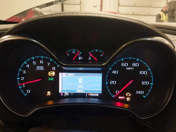 2014 Chevrolet Impala LS with VIN 2G11X5SL5E9229543, listed as a IAAI auction lot 41755494 with 74,018 mi miles and . Bid and sale history available at DreamBid. Image 7.
