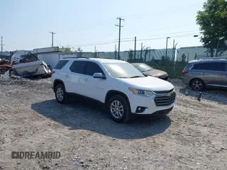 2021 Chevrolet Traverse LT Cloth with VIN 1GNEVMKW3MJ183479, listed as a IAAI auction lot 42844441 with 59,347 mi miles and . Bid and sale history available at DreamBid. Image 1.