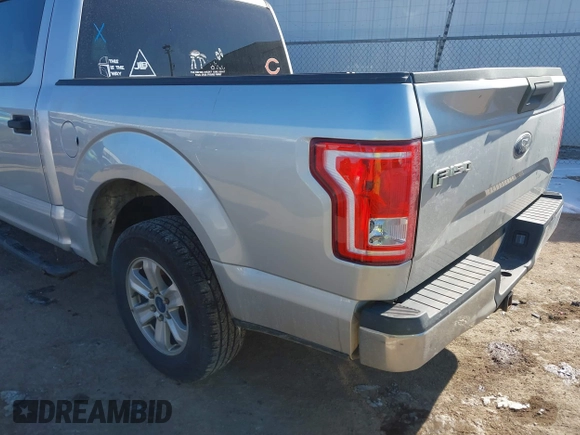 2016 Ford F-150 XL with VIN 1FTEW1CP6GFC31625, listed as a IAAI auction lot 41548466 with 176,677 mi miles and . Bid and sale history available at carsss.com. Image 3.