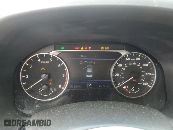 2022 Nissan Altima SV z VIN 1N4BL4DV3NN329658, wystawiony jako Copart lot #54952755 z przebiegiem 26 364 mil mil oraz Szkoda całkowita • Salvage title. Historia ofert i sprzedaży dostępna na DreamBid. Obrazek 9.