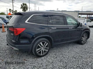 2017 Honda Pilot Touring with VIN 5FNYF6H9XHB075468, listed as a Copart auction lot 50012215 with 90,718 mi miles and Salvage Title. Bid and sale history available at carsss.com. Image 3.