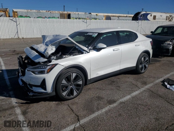 2023 Polestar 2 with VIN YSMED3KA1PL134093, listed as a Copart auction lot 79864724 with 0 mi miles and Salvage Title. Bid and sale history available at carsss.com. Image 1.