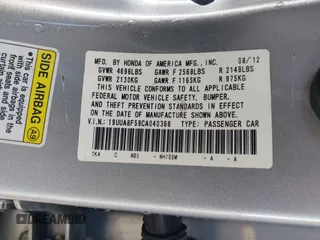 2012 Acura TL Tech Auto with VIN 19UUA8F59CA040366, listed as a IAAI auction lot 41928066 with 177,164 mi miles. Bid and sale history available at carsss.com. Image 9.