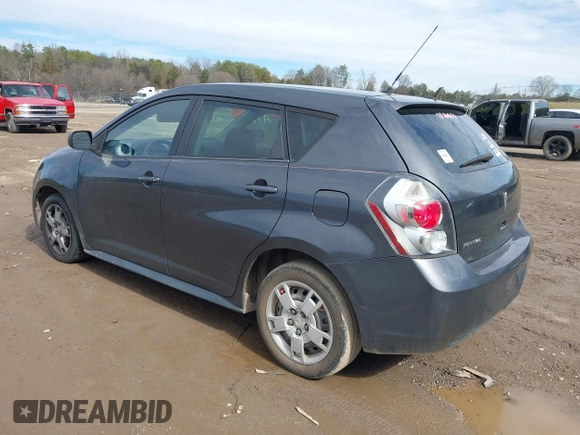 2009 Pontiac Vibe w/1SB with VIN 5Y2SP67099Z425237, listed as a IAAI auction lot 41597510 with 158,698 mi miles. Bid and sale history available at carsss.com. Image 3.