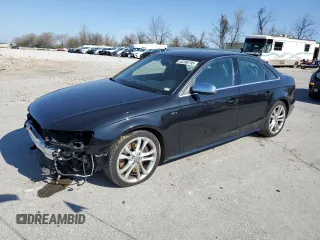 2013 Audi S4 Premium Plus with VIN WAUBGAFL6DA235575, listed as a Copart auction lot 50396795 with 103,300 mi miles and Salvage Title. Bid and sale history available at carsss.com. Image 1.