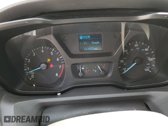 2017 Ford Transit with VIN 1FTYR2YM2HKA82387, listed as a Copart auction lot 60089965 with 147,625 mi miles and Salvage title. Bid and sale history available at DreamBid. Image 9.
