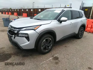 2025 Nissan Rogue SV with VIN 5N1BT3BA5SC804363, listed as a IAAI auction lot 42130775 with 6,078 mi miles. Bid and sale history available at carsss.com. Image 18.