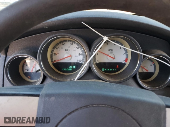 2008 Dodge Charger with VIN 2B3KA43G78H319376, listed as a Copart auction lot 88803375 with 175,000 mi miles and Salvage Title. Bid and sale history available at DreamBid. Image 9.