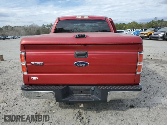 2009 Ford F-150 XL with VIN 1FTRW12899FA99085, listed as a Copart auction lot 45974495 with 62,758 mi miles and Salvage Title. Bid and sale history available at carsss.com. Image 6.