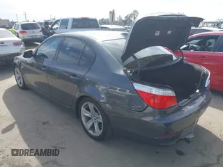 2010 BMW 5 Series 528i with VIN WBANU5C52AC129868, listed as a IAAI auction lot 41765467 with 228,161 mi miles and . Bid and sale history available at carsss.com. Image 3.