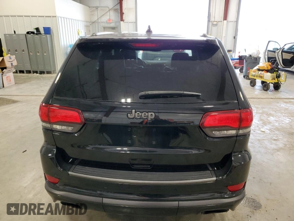 2019 Jeep Grand Cherokee Overland with VIN 1C4RJFCT8KC610341, listed as a Copart auction lot 83424454 with 57,356 mi miles and Salvage Title. Bid and sale history available at carsss.com. Image 6.