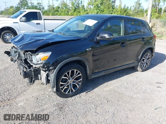 2018 Mitsubishi Outlander SE with VIN JA4AP3AW4JU012399, listed as a IAAI auction lot 42591534 with 152,809 mi miles and . Bid and sale history available at DreamBid. Image 16.