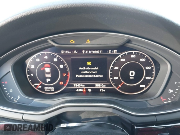 2018 Audi A4 Premium Plus с VIN WAUENAF48JA096542, выставлен на аукционе IAAI как лот 41860168 с пробегом 79 434 миль миль и . История ставок и продаж доступна на DreamBid. Изображение 7.
