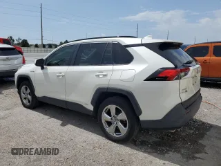 2021 Toyota RAV4 Hybrid LE with VIN JTMB6RFV9MD040106, listed as a Copart auction lot 63409025 with 37,307 mi miles and Non repairable. Bid and sale history available at DreamBid. Image 2.