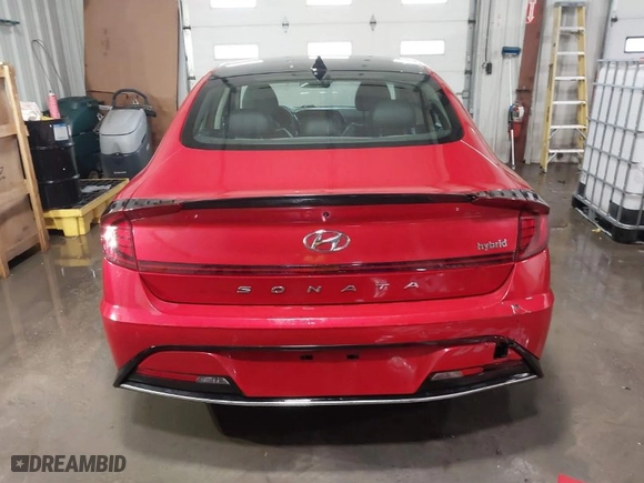 2021 Hyundai Sonata Hybrid Limited with VIN KMHL54JJ8MA031196, listed as a IAAI auction lot 41505058 with 261,140 mi miles. Bid and sale history available at carsss.com. Image 16.