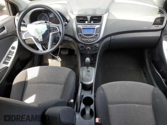 2012 Hyundai Accent GS with VIN KMHCT5AE6CU013288, listed as a Copart auction lot 53803465 with 194,223 mi miles and Salvage Title. Bid and sale history available at carsss.com. Image 8.