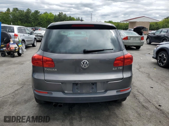 2012 Volkswagen Tiguan LE with VIN WVGAV7AXXCW005049, listed as a Copart auction lot 57818925 with 137,850 mi miles and Salvage title. Bid and sale history available at DreamBid. Image 6.