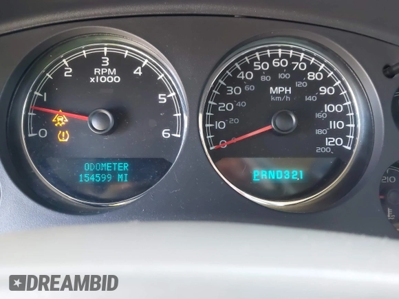 2007 GMC Yukon XL SLT with VIN 1GKFC16007R427817, listed as a IAAI auction lot 41836223 with 154,599 mi miles. Bid and sale history available at carsss.com. Image 7.