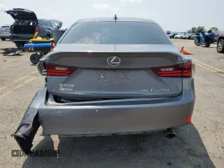 2015 Lexus IS 250 with VIN JTHCF1D21F5020586, listed as a Copart auction lot 60641525 with 156,302 mi miles and Salvage title. Bid and sale history available at DreamBid. Image 6.