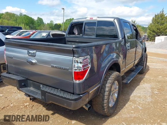 2013 Ford F-150 XL with VIN 1FTFW1ET7DFC35192, listed as a IAAI auction lot 42005378 with 146,617 mi miles. Bid and sale history available at carsss.com. Image 4.