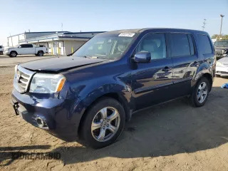 2013 Honda Pilot EX-L with VIN 5FNYF3H50DB029525, listed as a Copart auction lot 83437264 with 187,920 mi miles and Salvage Title. Bid and sale history available at DreamBid. Image 1.