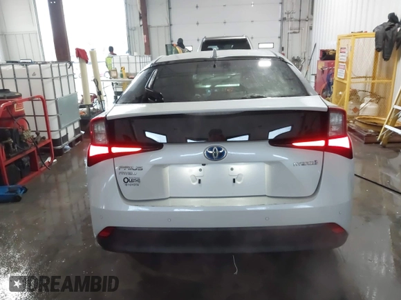2021 Toyota Prius LE with VIN JTDL9MFU9M3025214, listed as a IAAI auction lot 41375860 with 76,259 mi miles and . Bid and sale history available at DreamBid. Image 17.