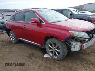 2010 Lexus RX 350 with VIN JTJBK1BA4A2428526, listed as a IAAI auction lot 42490187 with 304,669 mi miles and . Bid and sale history available at DreamBid. Image 1.