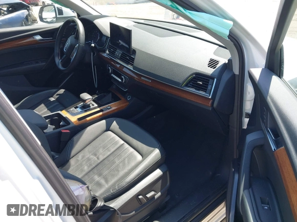 2023 Audi Q5 Premium with VIN WA1ABAFY6P2165402, listed as a IAAI auction lot 41969291 with 33,540 mi miles and . Bid and sale history available at DreamBid. Image 5.