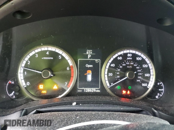 2016 Lexus NX 200t with VIN JTJBARBZ1G2089529, listed as a Copart auction lot 54798925 with 128,629 mi miles and Salvage title. Bid and sale history available at DreamBid. Image 9.