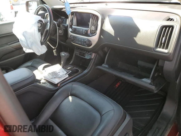 2019 GMC Canyon 4WD SLT with VIN 1GTG6DEN6K1100982, listed as a Copart auction lot 66364384 with 0 mi miles and Salvage Title. Bid and sale history available at carsss.com. Image 8.